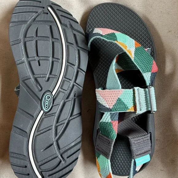 Chaco Shoes New In Box Chaco Womens Mega Zcloud Sandal Kaleido